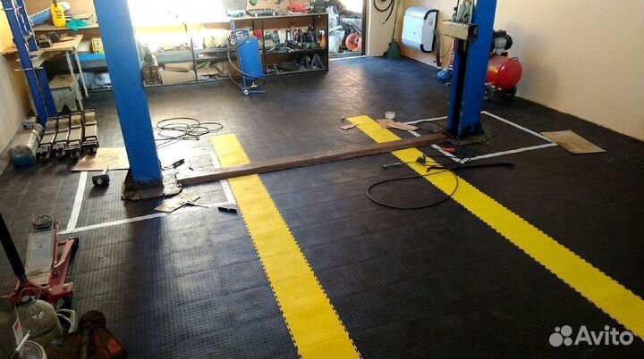 Модульный пол для спортзала