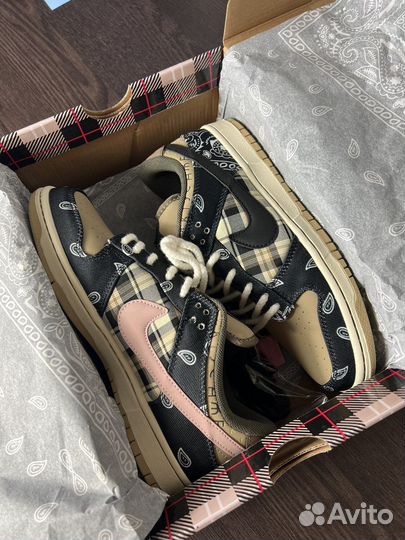 Кроссовки Nike Sb Dunk Low travis scott