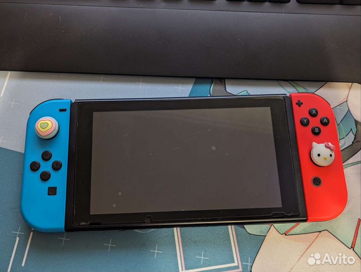 Nintendo switch rev 1 + игры + SD 256gb