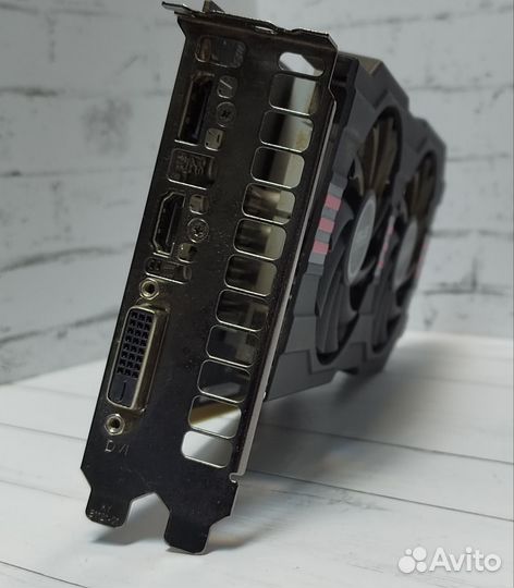 Видеокарта asus dual RX560 4GB