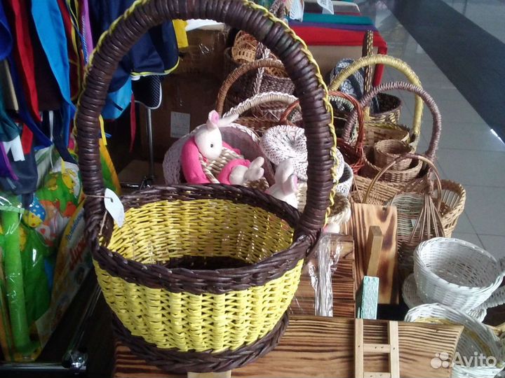 Плетеные корзины