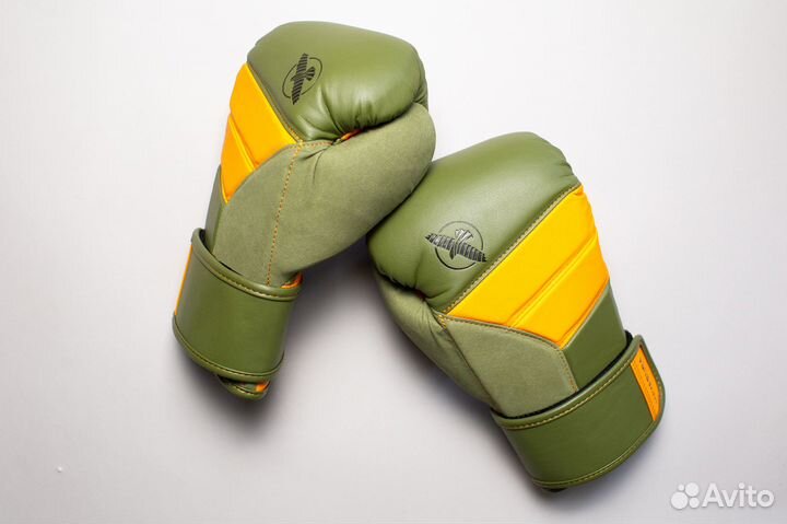 Боксерские перчатки Hayabusa T3 - Green/Orange