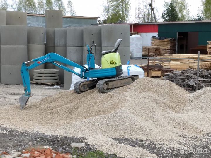 Услуги мини-экскаватора.Копка траншей, фундаментов