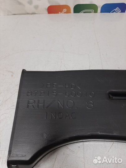 Воздуховод передний правый Toyota Land Cruiser 200