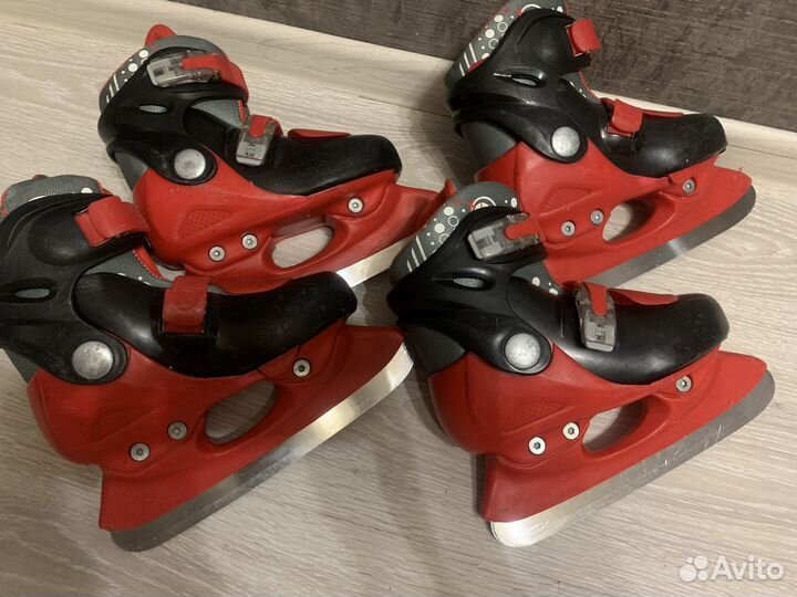 Коньки раздвижные 30-33