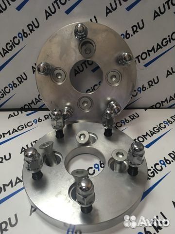 Проставки на прицеп 4*98-5*139,7 гайки + болты