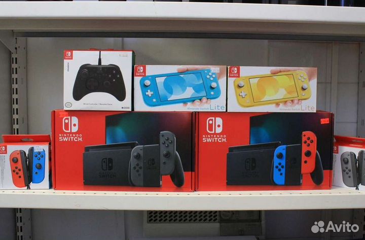 Nintendo Switch v.2 32GB, Новые, Рос'Тест