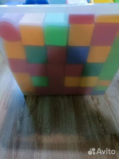 Набор пластиковых кубиков