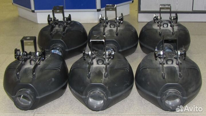 Светомузыка FL EVO-7 6шт Gobo Призма Строб Mic DMX