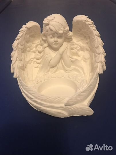 Фигурка ангела из гипса