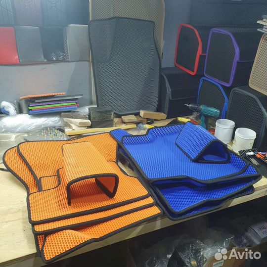 Коврики ева,eva,евро 3d- комплект в салон