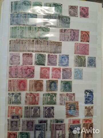 250 старинных марок без повторов с 1870х объявление продам