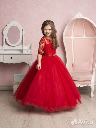 Детское нарядное платье