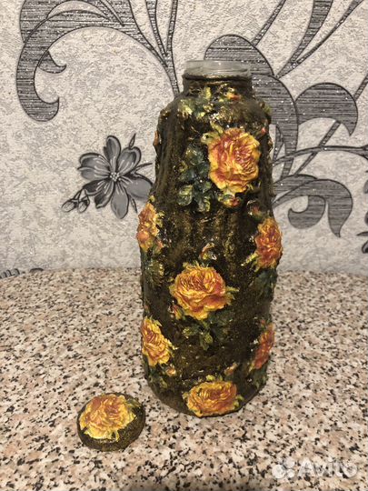 Ваза стекло