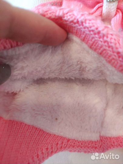 Шапка для девочки зима