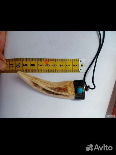 Клык кабана амулет талисман медальон