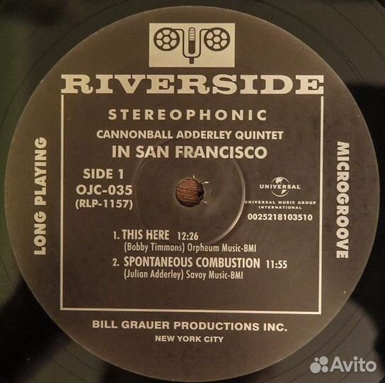 The Cannonball Adderley Quintet in San Francisco