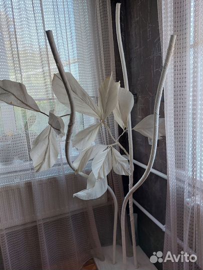 Ростовые цветы из бумаги