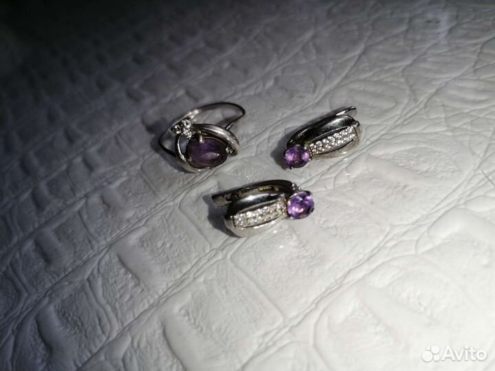 Серебряный комплект