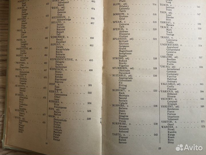 English Synonyms 1963 г