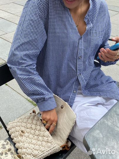 Tommy hilfiger рубашка оригинал оверсайз