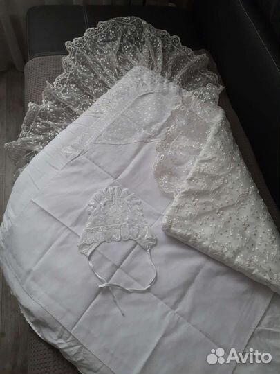 Конверт одеяло на выписку зима