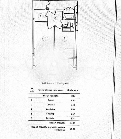 1-к. квартира, 35,4 м², 7/8 эт.
