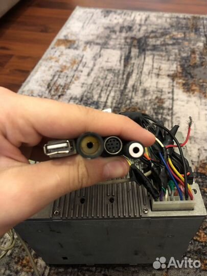 Магнитола с большим экраном рабочая
