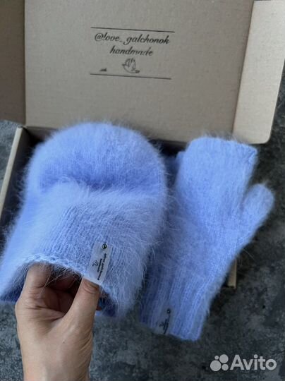 Комплект: шапка и снуд, ручная работа