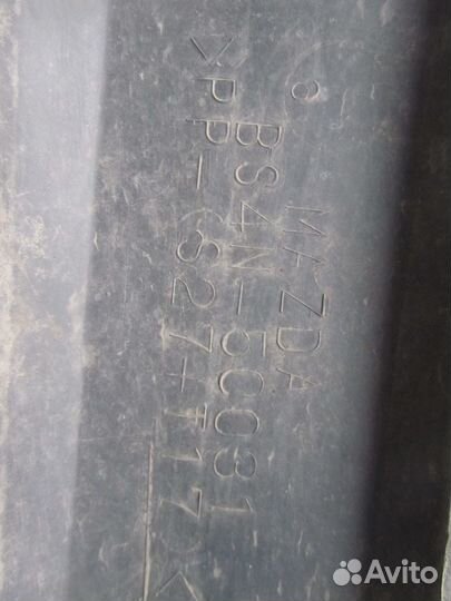 Бампер передний седан спорт Mazda 3 BK 03-08 sport