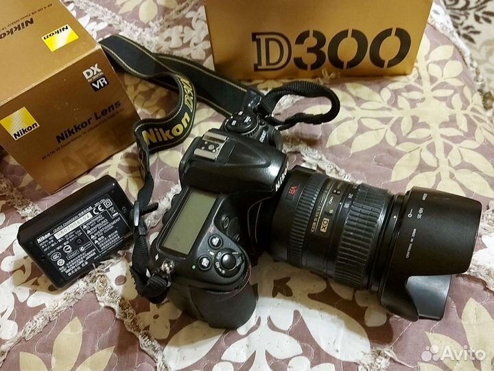 Зеркальный фотоаппарат nikon d300