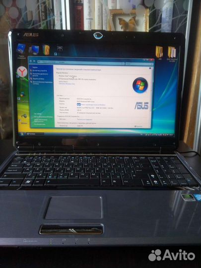 Ноутбук asus X61S