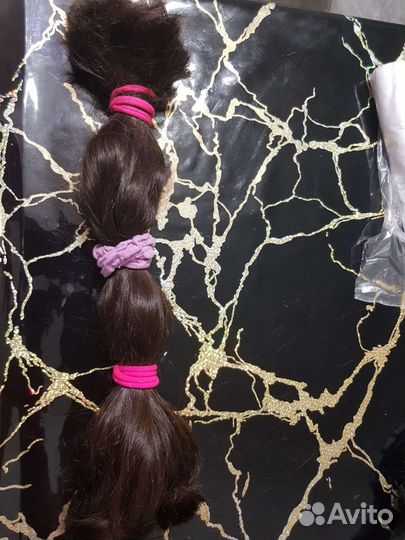 Волосы натуральные 35см