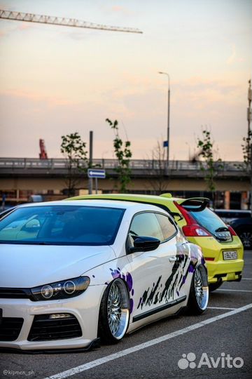 Сплиттер губа для Volkswagen Scirocco