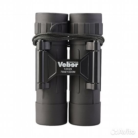 Бинокль Veber Free Focus бп 12x25