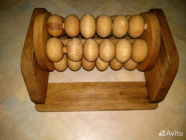 Деревянный массажер для ног стоп СССР