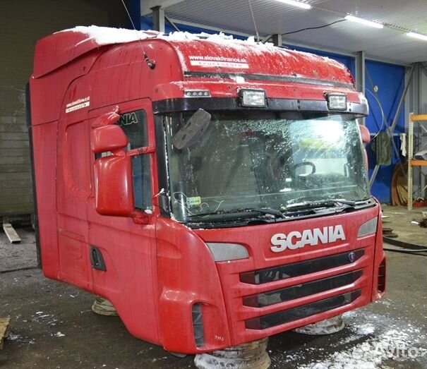 Кабина scania R-series (01.04)