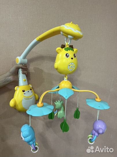 Мобиль на кроватку с проектором