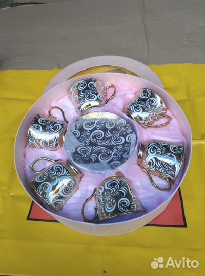 Чайный сервиз новый на 6 персон