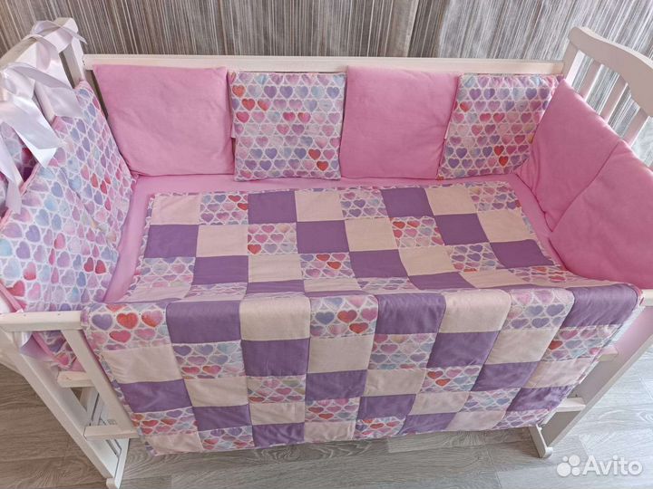 Бортики в кроватку