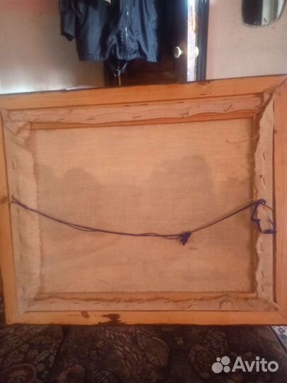 Картина маслом на холсте бу