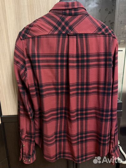 Рубашка в клетку мужская