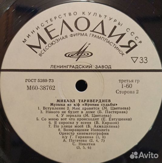 Поют цыгане театра ромэн, песни М.Танича, танго