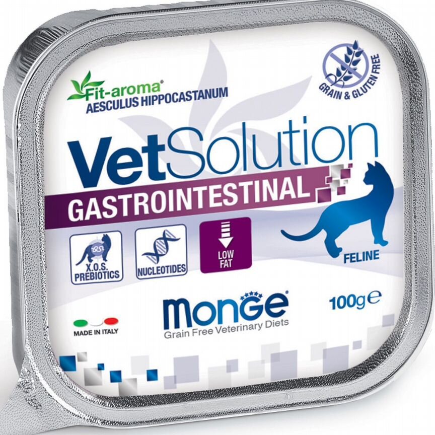 Корм Monge VetSolution Cat Gastrointestinal 100 г