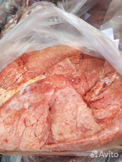 Говяжье легкое для собак