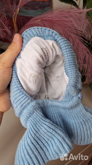 Шапка шлем журавлик 46 48