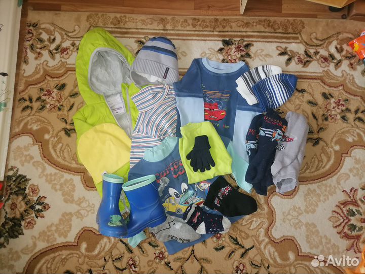 Пакет вещей для мальчика 92-98