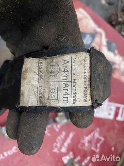 Передние ремни безопасности классика