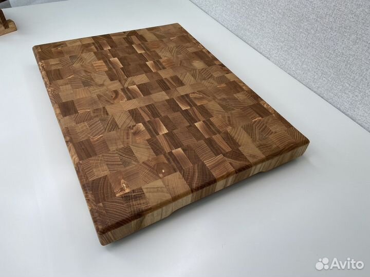 Доска разделочная торцевая 40х30 см