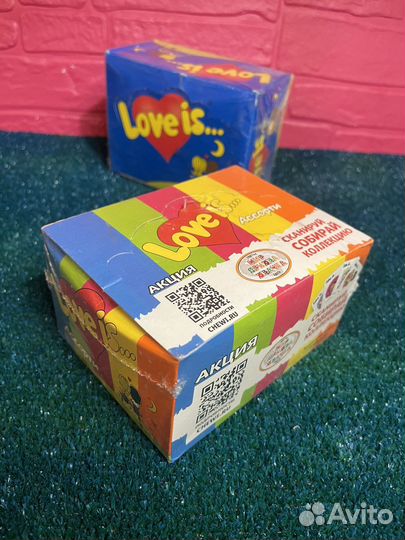 Love is Лав из жевачка Жевательная резинка жвачка